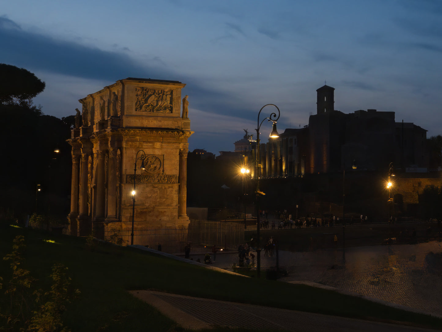 Rom bei Nacht #2 - Wachsenegger