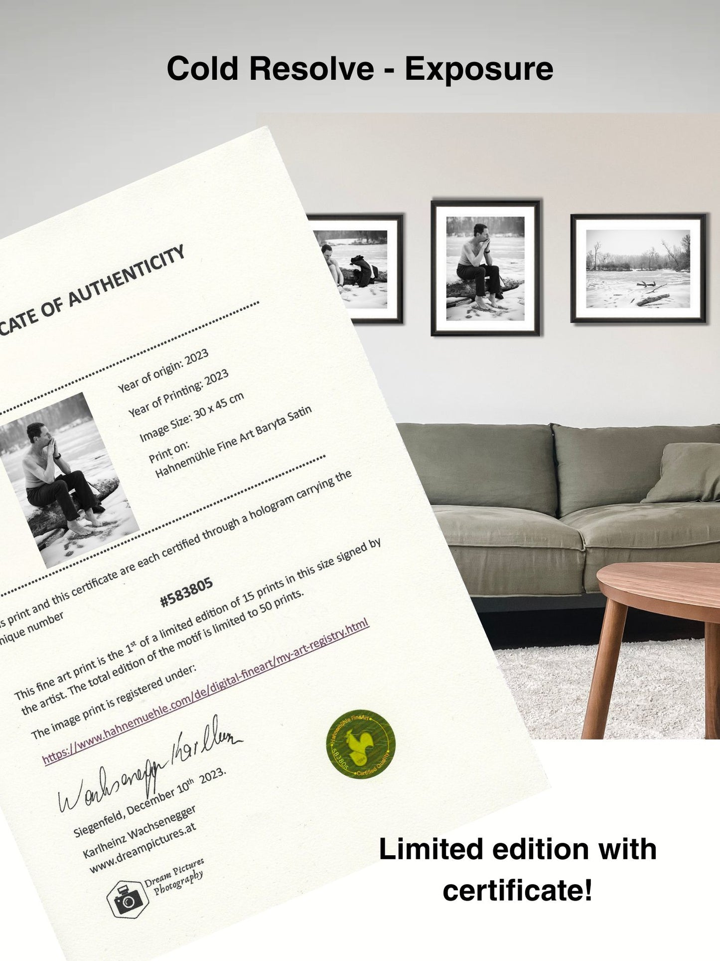 Cold Resolve - Exposure - Triptychon I